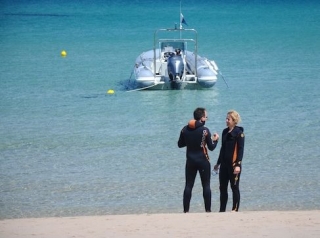 Entrenamiento de buceo en Córcega 